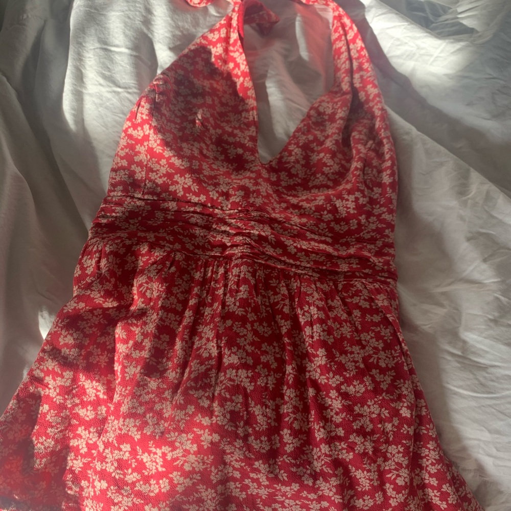 AE floral halter